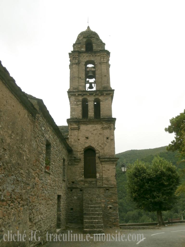 clocher de l'église de Zuani